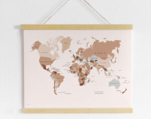 Pin World Map *OUTLET*