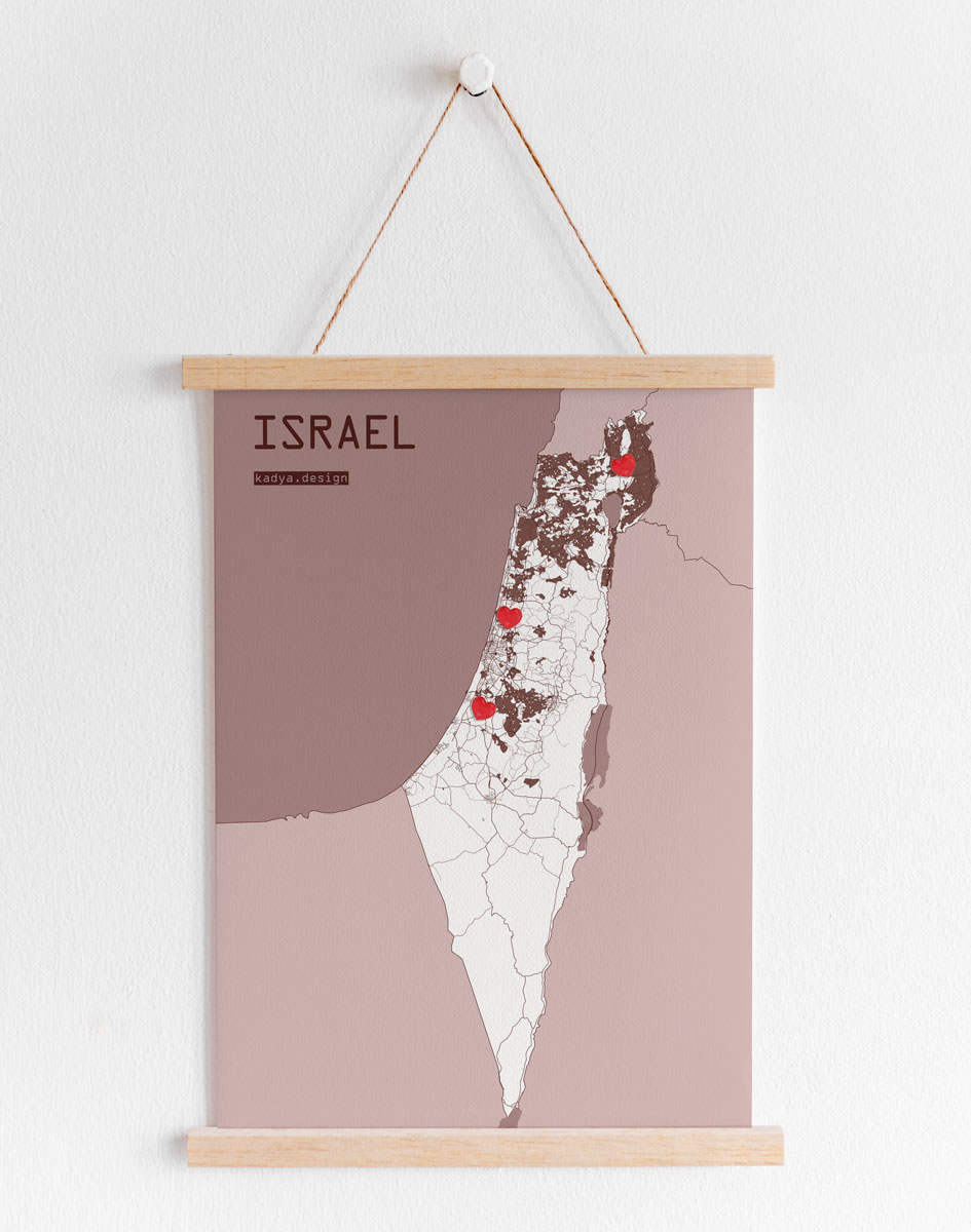 Israel-pink-map